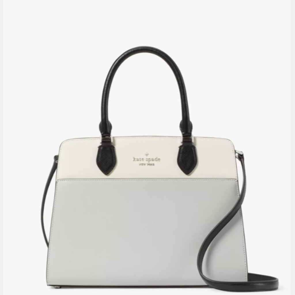 Kate Spade Madison Colorblock Saffiano Leather Medium Satchel